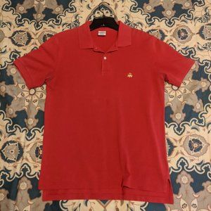 Men's Brooks Brother Red Classic Polo Medium